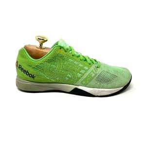 Reebok Womens Crossfit Nano 5.0 Running Shoes Green V72414 Low Top Lace Up 9M